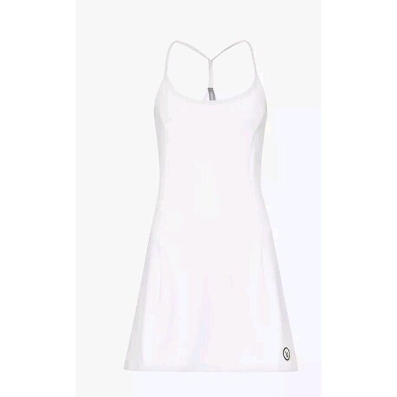 Vuori Pants - Vuori One Shot Tennis Dress Women's Size XL‎ White Athletic Performance